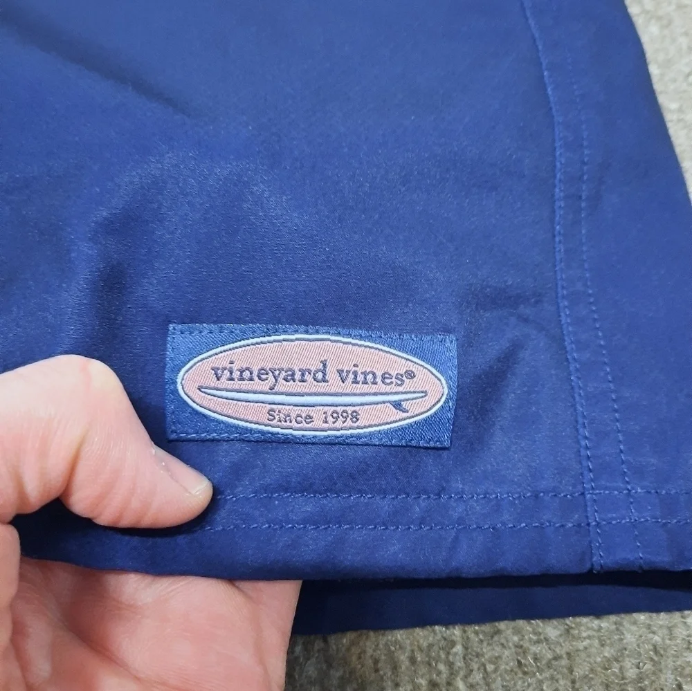 Vineyard Vines Men's Smith Hill Stripe Board Shorts Blue Size 33